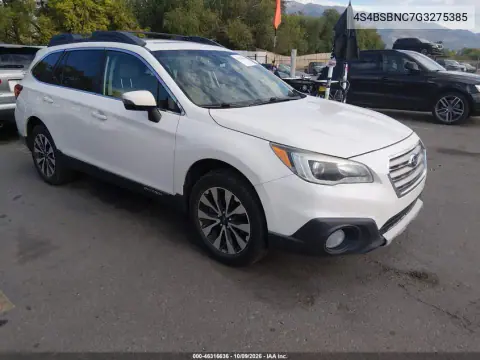 2016 Subaru Outback 2.5I Limited VIN 4S4BSBNC7G3275385 фото 2