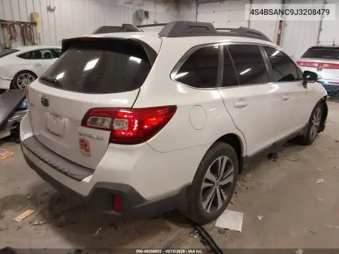 4S4BSANC9J3208479 — 2018 Subaru Outback, ფოტო 5, IAAI, წინა ნაწილი