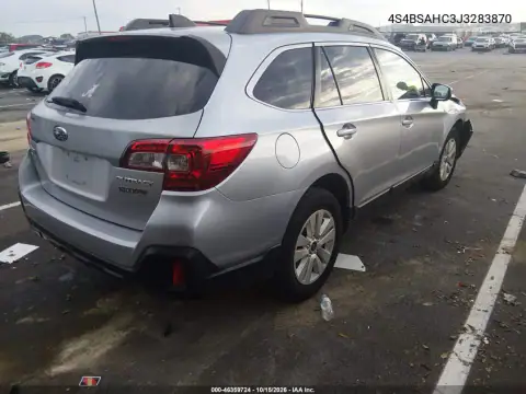 4S4BSAHC3J3283870 — 2018 Subaru Outback, zdjęcie 5 z IAAI, Przód