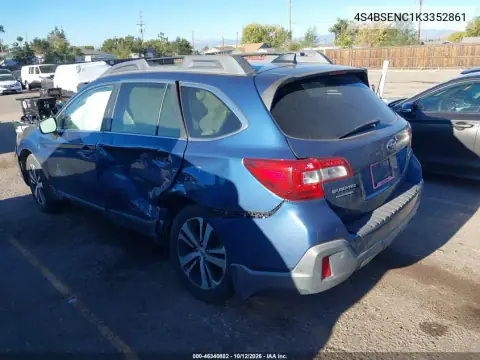 4S4BSENC1K3352861 — 2019 Subaru Outback, zdjęcie 4 z IAAI, Lewy bok