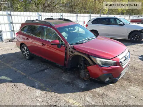 4S4BSENC6K3367145 — 2019 Subaru Outback, foto 2 de IAAI, Delantera derecha