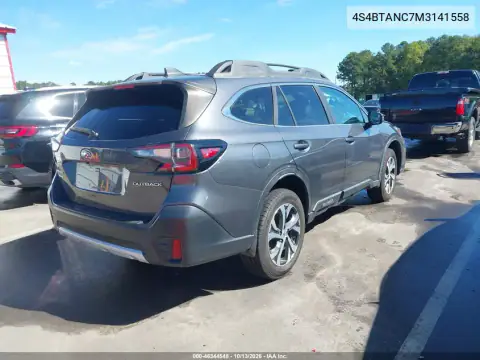 4S4BTANC7M3141558 — 2021 Subaru Outback, zdjęcie 5 z IAAI, Przód