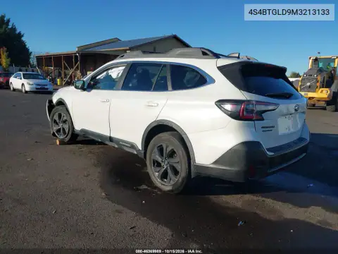 4S4BTGLD9M3213133 — 2021 Subaru Outback, ფოტო 4, IAAI, მარჯვენა მხარე