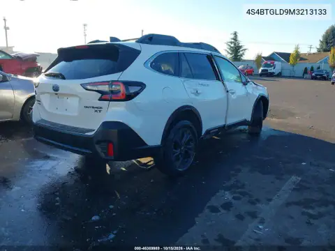 4S4BTGLD9M3213133 — 2021 Subaru Outback, ფოტო 5, IAAI, მარჯვენა მხარე