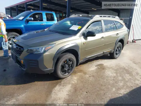 2022 Subaru Outback Wilderness VIN 4S4BTGUD2N3183182 фото 3