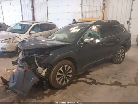 4S4BTGPDXP3159131 — 2023 Subaru Outback, photo 2 from IAAI, Biohazard / chemical