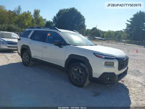 JF2BUPAD7TY503975 — 2026 Subaru Outback, Биологическая или химическая опасность, фото до ремонта