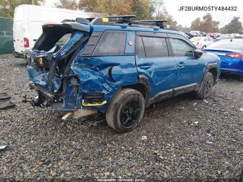 JF2BURMD5TY484432 — 2026 Subaru Outback, ფოტო 5, IAAI, უკანა ნაწილი