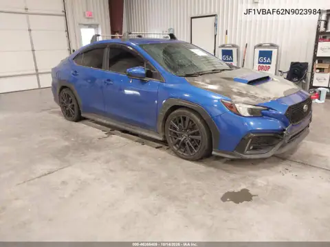 JF1VBAF62N9023984 — 2022 Subaru WRX, Lewy bok, zdjęć przed naprawą