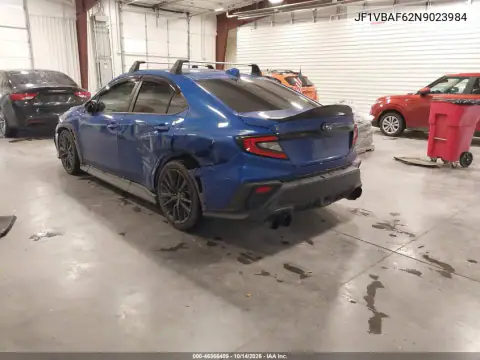 JF1VBAF62N9023984 — 2022 Subaru WRX, фото 4 з IAAI, Лівий бік