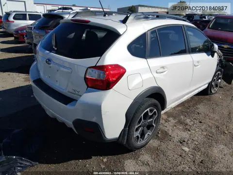 2013 Subaru Xv Crosstrek 2.0I Premium VIN JF2GPACC2D1840837 фото 4