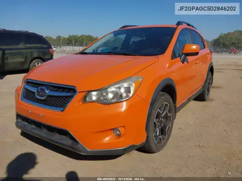 JF2GPAGC5D2846202 — 2013 Subaru XV, фото 3 с аукциона IAAI, Передняя часть справа
