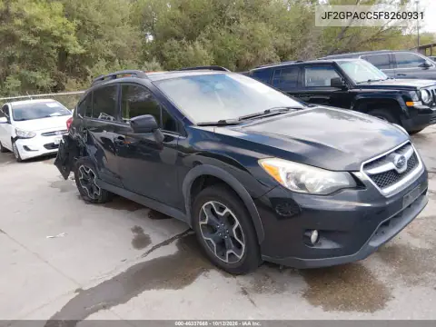 JF2GPACC5F8260931 — 2015 Subaru XV, Естественный износ, фото до ремонта