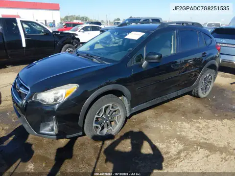 JF2GPADC7G8251535 — 2016 Subaru XV, фото 3 з IAAI, Правий бік