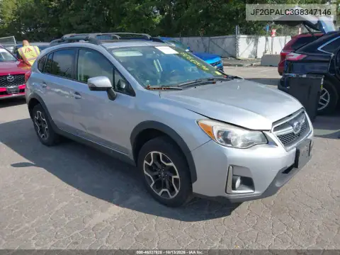 JF2GPALC3G8347146 — 2016 Subaru XV, Передняя часть слева, фото до ремонта