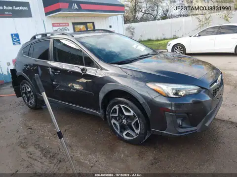 JF2GTAMC0J8331990 — 2018 Subaru XV, Lado derecho, fotos antes de reparar