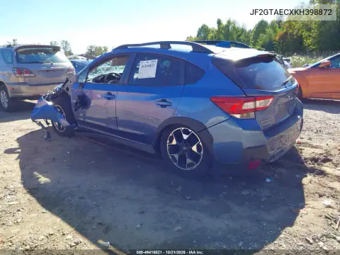 JF2GTAECXKH398872 — 2019 Subaru XV, zdjęcie 4 z IAAI, Lewy bok