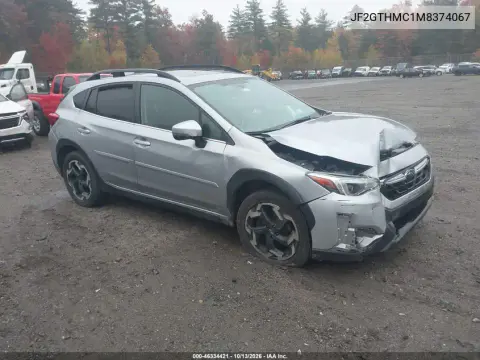 JF2GTHMC1M8374067 — 2021 Subaru XV, Не указано, фото до ремонта
