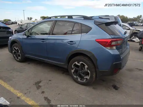 JF2GTHMC4MH317572 — 2021 Subaru XV, zdjęcie 4 z IAAI, Grad