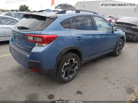 JF2GTHMC4MH317572 — 2021 Subaru XV, zdjęcie 5 z IAAI, Grad