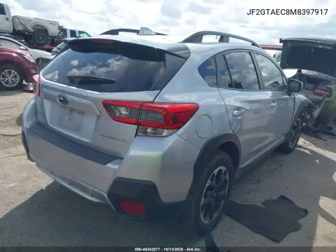 JF2GTAEC8M8397917 — 2021 Subaru XV, фото 4 с аукциона IAAI, Передняя часть