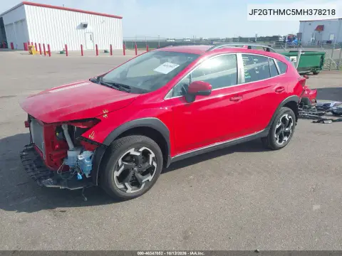 2021 Subaru Crosstrek Limited VIN JF2GTHMC5MH378218 фото 3