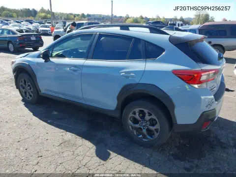 JF2GTHSC9PH256257 — 2023 Subaru XV, ფოტო 3, IAAI, წინა ნაწილი