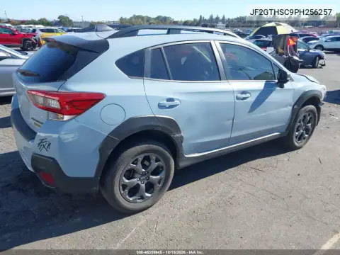 JF2GTHSC9PH256257 — 2023 Subaru XV, ფოტო 4, IAAI, წინა ნაწილი