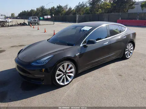 5YJ3E1EB6JF082673 — 2018 Tesla Model 3 Long Range/Performance, фото 2 с аукциона IAAI 26.10.2026, правый бок