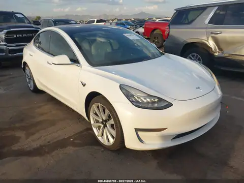5YJ3E1EBXKF494757 — 2019 Tesla Model 3 Long Range/Performance, ЗАДНЯЯ ЧАСТЬ (Rear), фото до ремонта