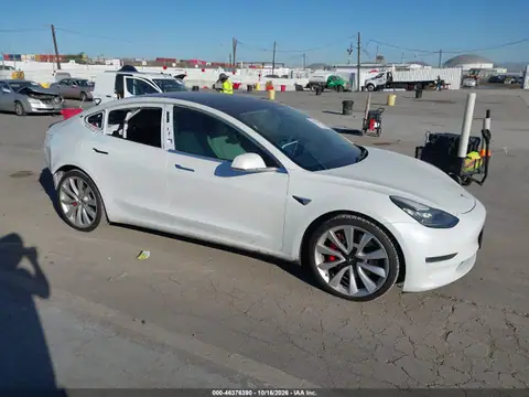 5YJ3E1EB3KF514377 — 2019 Tesla Model 3 Long Range/Performance, უკანა ნაწილი (Rear), ფოტოები შეკეთებამდე
