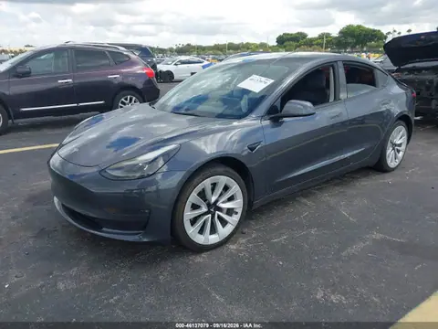 2022 Tesla Model 3 Long Range VIN 5YJ3E1EB7NF247202 фото 2