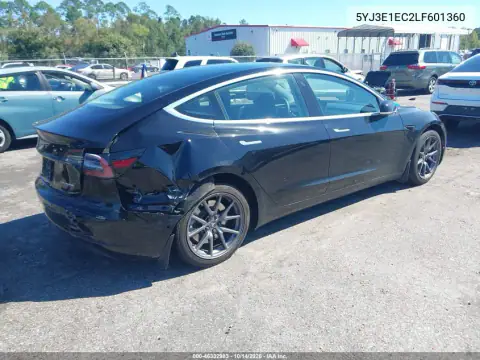 5YJ3E1EC2LF601360 — 2020 Tesla Model 3, фото 4 з IAAI 31.10.2026, Передня частина