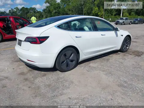 5YJ3E1EA1LF718197 — 2020 Tesla Model 3, photo 4 from IAAI, Normal wear