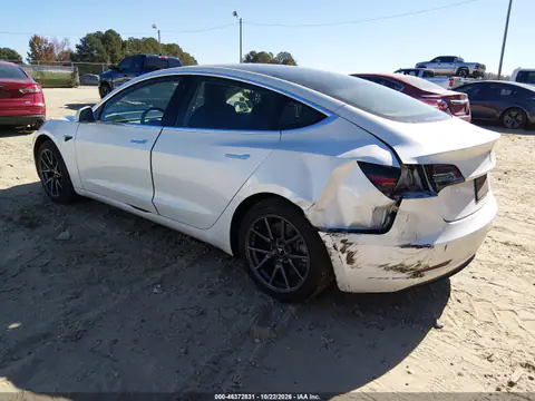5YJ3E1EB3LF618739 — 2020 Tesla Model 3, фото 3 з IAAI, Задня частина