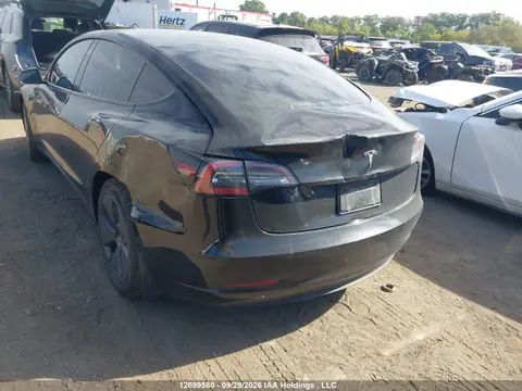 5YJ3E1EA7MF848499 — 2021 Tesla Model 3, photo 3 from IAAI 27.10.2026, Left side