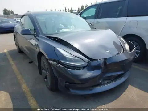 5YJ3E1EB4MF999843 Tesla Model 3 2021 — Front end damage, before-repair photo