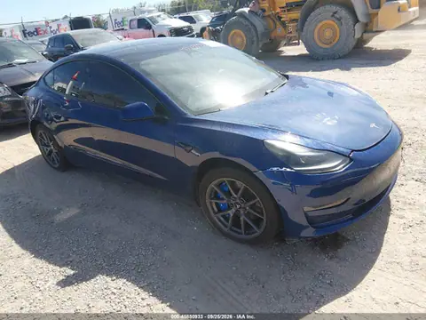 5YJ3E1EBXMF902287 — 2021 Tesla Model 3, Tył (Rear), zdjęć przed naprawą