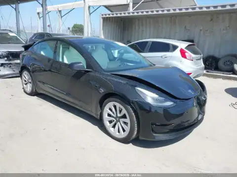 5YJ3E1EB8MF056824 — 2021 Tesla Model 3, Right rear (Right Rear), before-repair photos