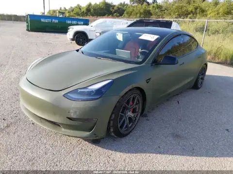 5YJ3E1EC4NF203151 — 2022 Tesla Model 3, photo 2 from IAAI, Front end