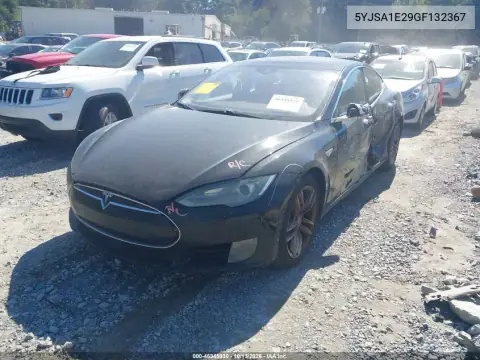 5YJSA1E29GF132367 — 2016 Tesla Model S, photo 2 from IAAI, Left side