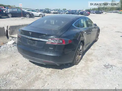 5YJSA1E29GF132367 — 2016 Tesla Model S, photo 4 from IAAI, Left side