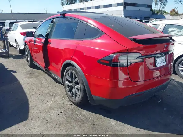 2022 TESLA MODEL X VIN 7SAXCBE65NF340514 фото 3