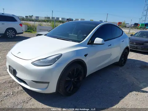 2021 Tesla Model Y Long Range VIN 5YJYGDEE8MF257621 фото 2