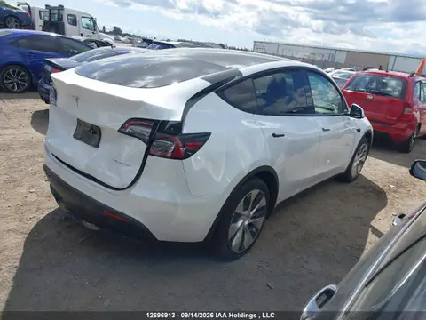 5YJYGAEE7MF186345 — 2021 Tesla Model Y Long Range, zdjęcie 4 z IAAI 20.10.2026, Tył