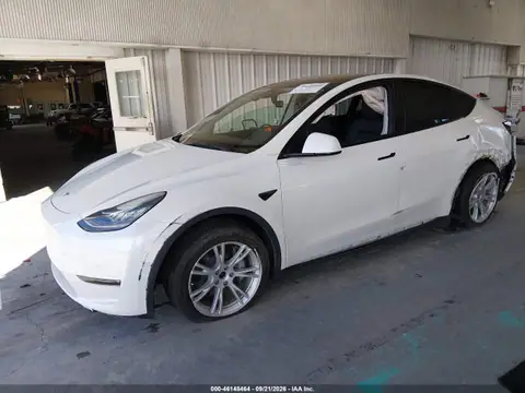 5YJYGDEE6MF191327 — 2021 Tesla Model Y Long Range, photo 2 from IAAI 22.10.2026, Left rear