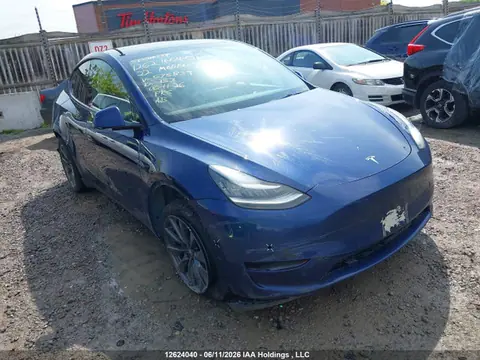 7SAYGAEEXNF575839 — 2022 Tesla Model Y Long Range, Передняя часть (Front), фото до ремонта