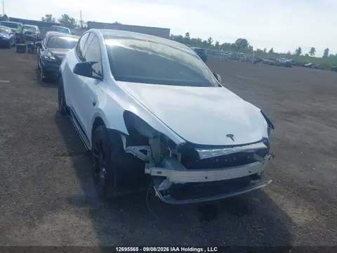 7SAYGAEE8PF756750 — 2023 Tesla Model Y Long Range, Передняя часть (Front), фото до ремонта