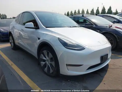 7SAYGAEE8RF042409 — 2024 Tesla Model Y Long Range, მარცხენა მხარე (Left Side), ფოტოები შეკეთებამდე