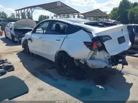 5YJYGDEE7LF036901 — 2020 Tesla Model Y, ფოტო 3, IAAI, გადაბრუნება
